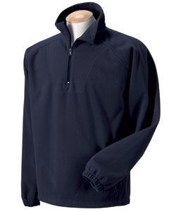 Men Booth Bay Soft Shell Quarter Zip Fleece Pullover