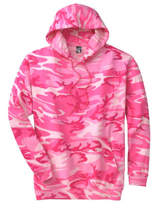 Women Camouflage Hooded Sweatshirt