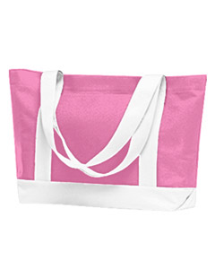 Contrast Handle Tote Bag