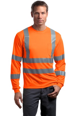 Ansi Class 3 Long Sleeve Snag Resistant Reflective T
