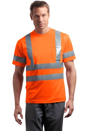 Ansi Class 3 Short Sleeve Snag Resistant Reflective T