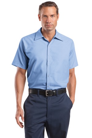 Short Sleeve Pocketless Gripper Shirt