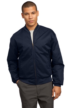 Team Style Jacket With Slash Pockets