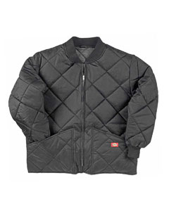 Diamond Quilted Nylon Jacket