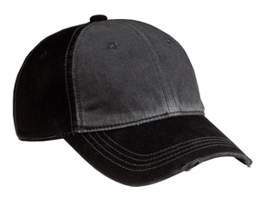 Distressed Contrast Cap