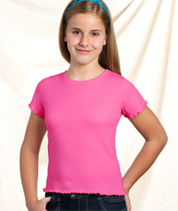 Girls Baby Rib Tiny Tee