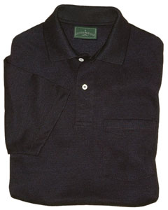 Men Jersey Polo With Pocket