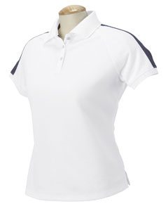 Womenwomen Dri Fast Advantage Colorblock Mesh Polo