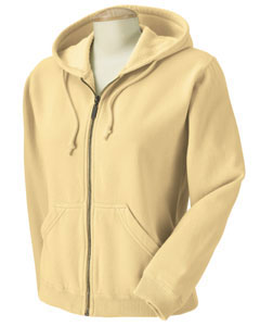 Women Garment Dyed Full Zip Hood