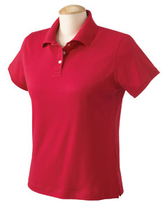 Women Solid Perfect Pima Interlock Polo