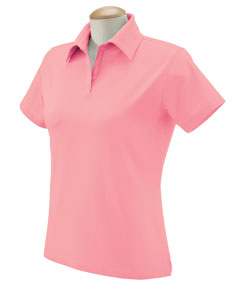 Women Stretch Jersey Polo