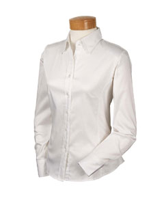 Women Stretch Sateen Blouse