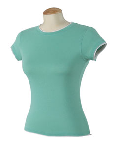 Women Tallahassee Sheer Cotton Jersey T Shirt