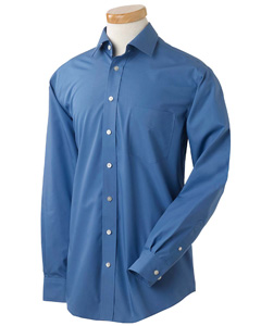 Men Executive Performance Broadcloth With Spread Collar Shirt