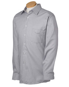 Men Long Sleeve Wrinkle Free Royal Oxford Shirt