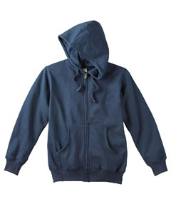 Men Organic Recycled Full Zip Hood