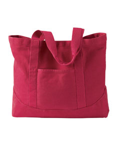 Pigment Dyed Large Canvas Tote Bag