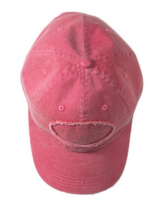 Pigment Dyed Raw Edge Patch Baseball Cap