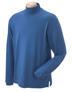 Men Pima Cotton Mock Neck