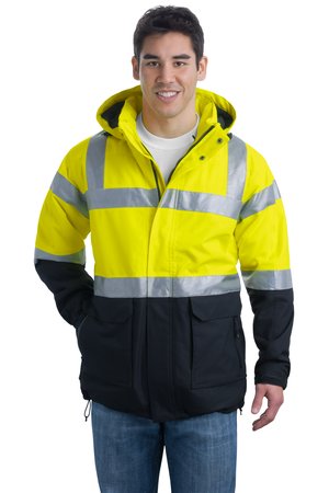 Ansi Class 3 Safety Heavyweight Parka