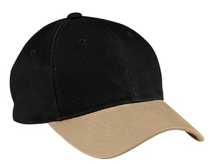 Two Tone Brushed Twill Cap