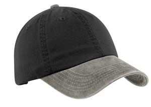 Two Tone Garment Washed Cap