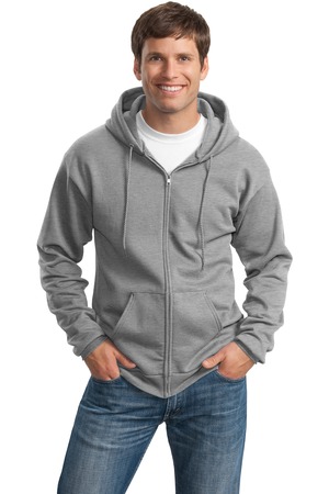 7.8 Oz Full Zip Hooded Sweatshirt