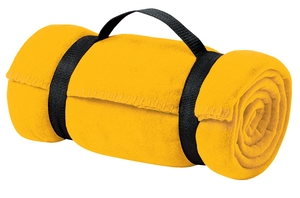 Value Fleece Blanket With Strap