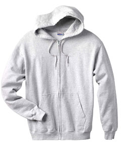 Men Premium Cotton No Shrink Full Zip Hood