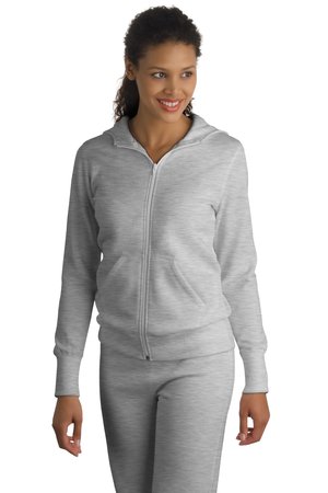 Ladies Full Zip Hooded Fleece Jacket