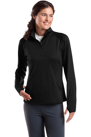 Ladies Sport Wick Stretch 1/2