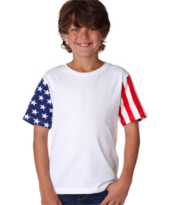 Code V Youth Jersey Stars & Stripes Tee