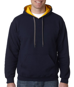 Adult Heavy Blendtm Contrast 50/50 Hooded Sweatshirt