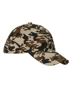 Cotton Unstructured Camo Hat