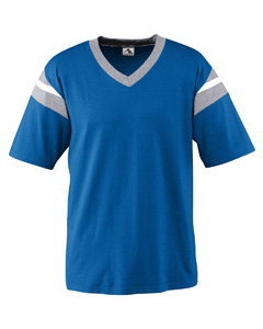 Men Vintage V Neck Football Jersey