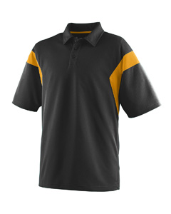 Men Wicking Textured Sideline Sport Shirt