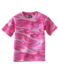 Kids Camouflage T Shirt