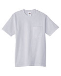 Men Basic Cotton Pocket T Shirt