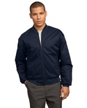 Team Style Jacket With Slash Pockets