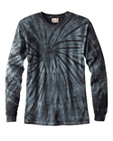 Men Cotton Long Sleeve Tie Dyed T