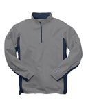 Men Double Dry Performance Bonded Half Zip Fleece