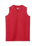 Girls Wicking Mesh Sleeveless Jersey