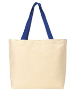 Gemline Colored Handle Tote