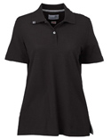 Women Ez Tech Piqué Polo