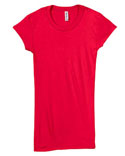 Women Kimberley Sheer Rib Longer Length T Shirt