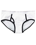 Women Logan Cotton/spandex Boyfriend Brief