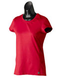 Women Mesh Back Performance T Shirt