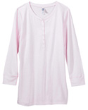Women Tyla 3/4 Sleeve Sheer Jersey Henley