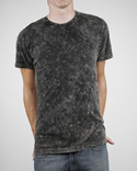 Men Acid Wash Basic Crew