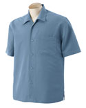Men Barbados Textured Camp Shirt